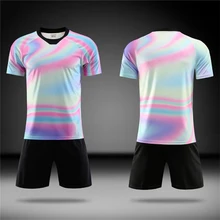 Свободная накидка для взрослых и детей футбольные майки 19/20 рубашки для мальчиков + шорты, Модный комплект из двух предметов спортивный костюм форма survetement футбол Джерси наборы для ухода за кожей Свободная накидка для взрослых и детей футбольные майки 19/20 рубашки для мальчиков + шорты, Модный комплект из двух предметов спортивный костюм форма survetement футбол Джерси наборы для ухода за кожей