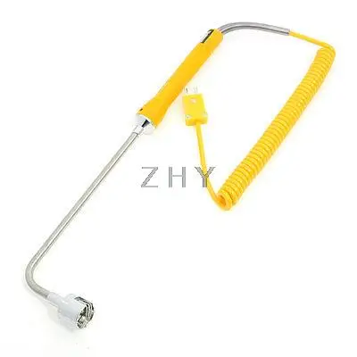120mmx15mm Handle K Type Thermocouple Probe Temperature Sensor 0-800C