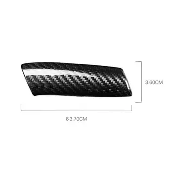 

Decoration Handbrake Cover Interior Fiber Trim For Mercedes Benz Black