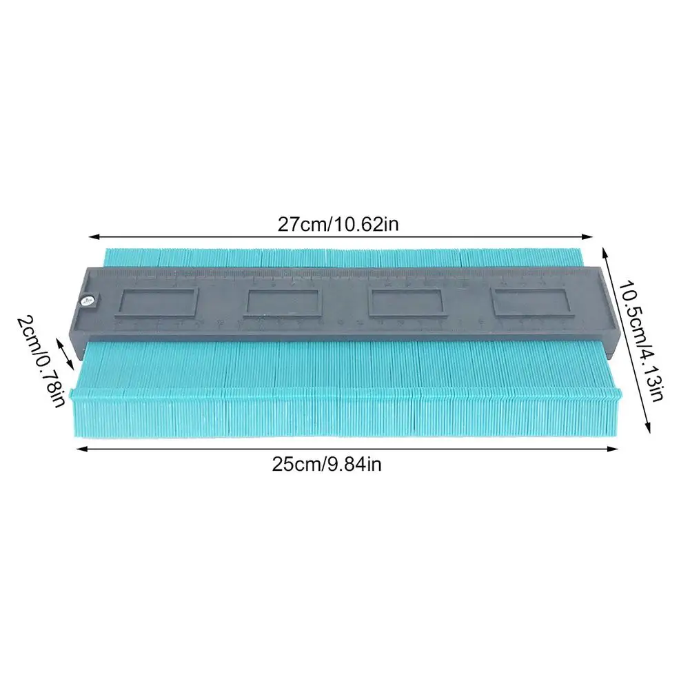 10 в профиль измерительный инструмент измерительная линейка профиль репликатор Многофункциональный неровный контур манометр деревообрабатывающий инструмент
