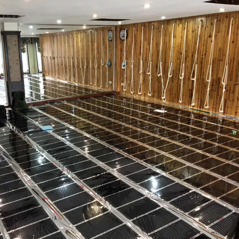 Electric Underfloor Heating Infrared Heating Film 220V 220W 50cm-8Meters Width Floor Warming Mat