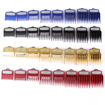 

8 Sizes Attachment Clipper Guide Comb Sets Hair Comb Hair Clipper Limit Comb Hair Trimmer Hair Cutting Tool Kit Hairdresser Tool