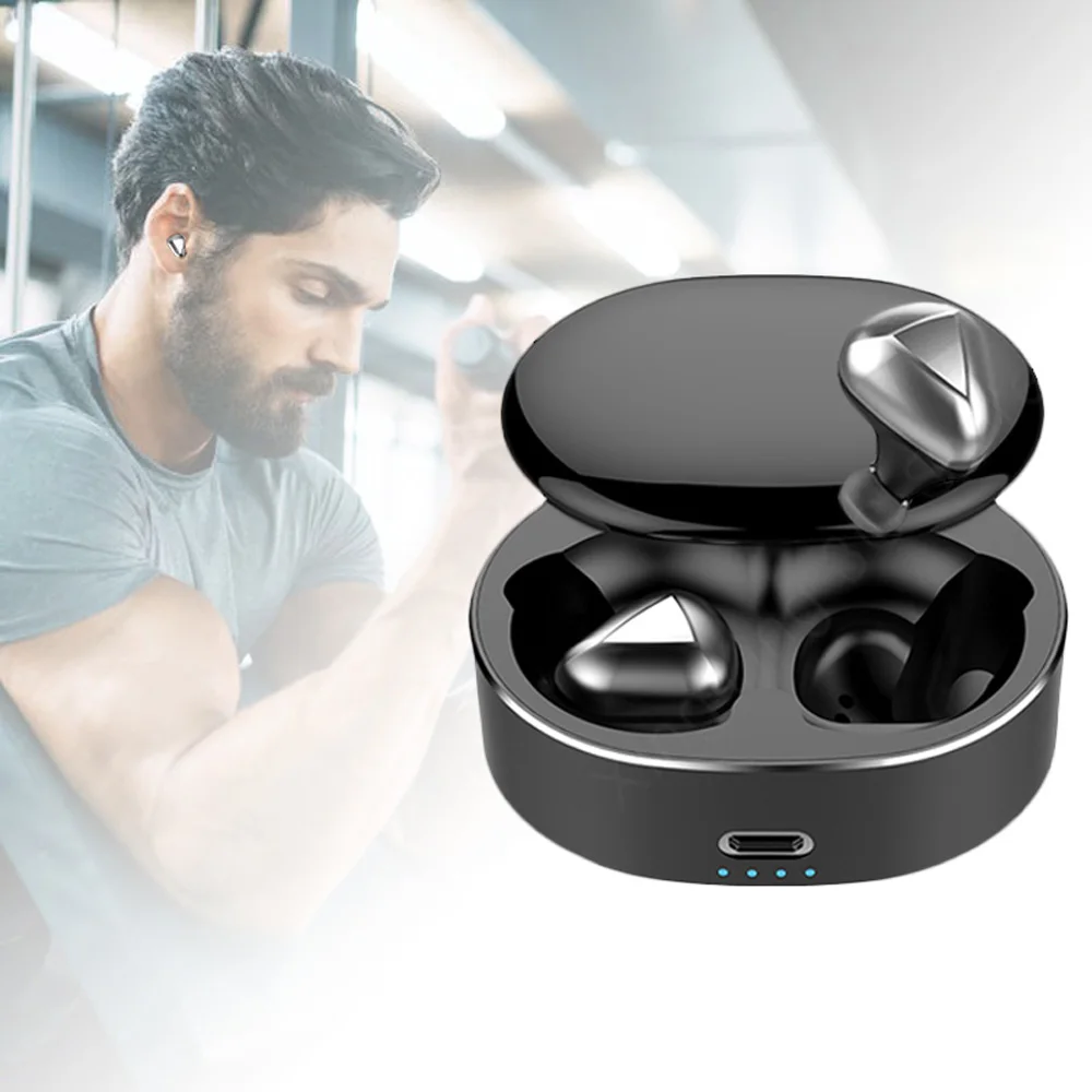 T50 Bluetooth 5,0 стерео 6D шумоподавление вкладыши Беспроводная гарнитура наушники