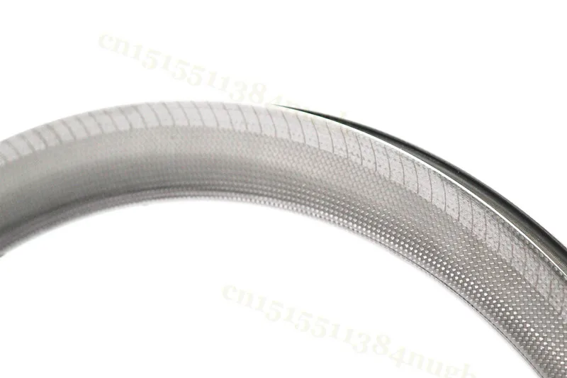 Light weight 700C Road Bicycle Carbon Rim Clincher Compatible Tubeless Profile 50mm 45mm 38mm