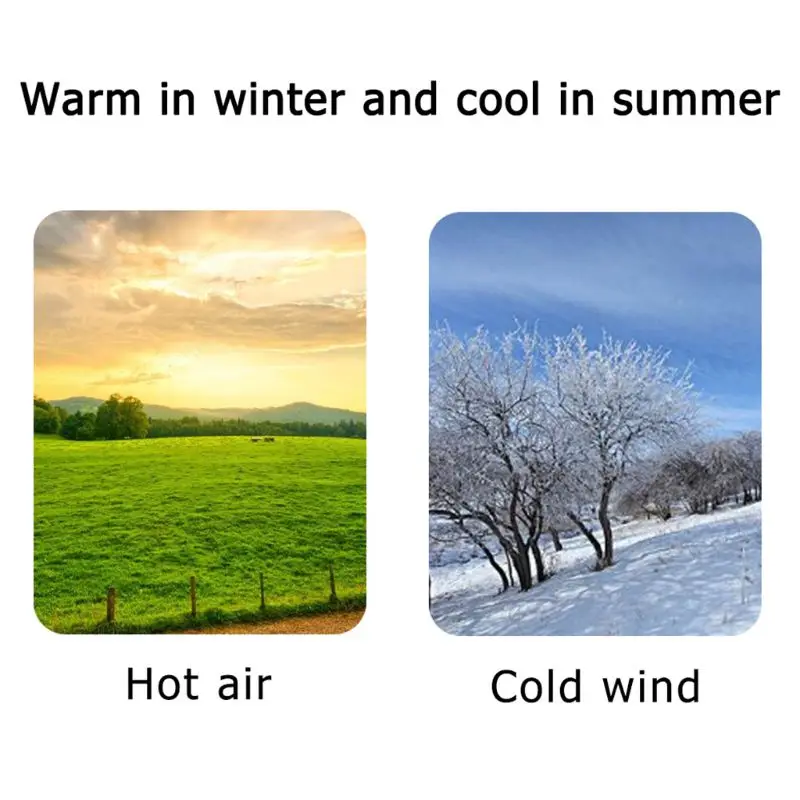 Mini Electric Heater Space Home Office Winter Warmer Fan Air Heating R9CD