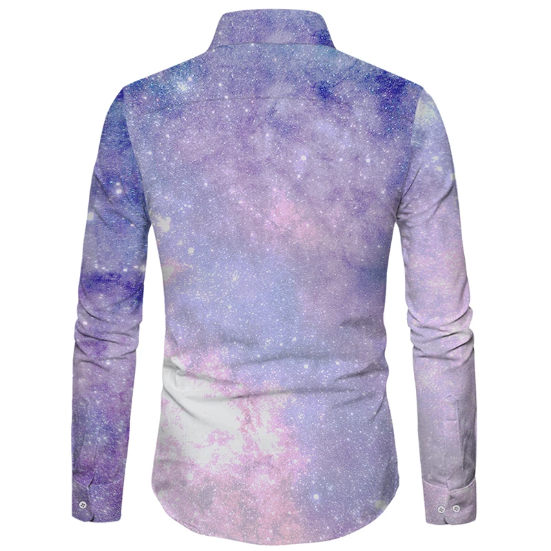 YOUTHUP повседневные мужские рубашки с 3D принтом забавных кошек Slim Fit рубашки с длинным рукавом Homme уличная модная блузка Топ 5XL