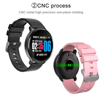 

Smart Bracelet Men Women Sleep Heart Rate Running Step Counter Sports Smartwatch Smart Band
