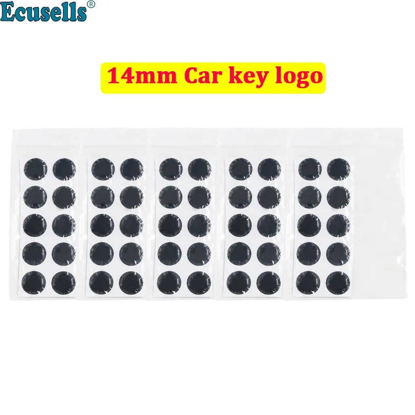 

10/20/50/100Pcs 14MM Car Remote Key Crystal Logo Sticker for KEYDIY KD/XHORSE VVDI Remote CONTROL