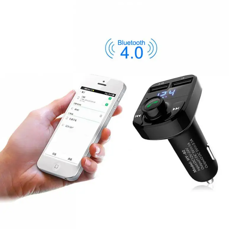 Bluetooth автомобильный MP3 музыкальный плеер комплект Авто Радио Аудио стерео плеер Hands-free fm-передатчик с USB зарядным устройством