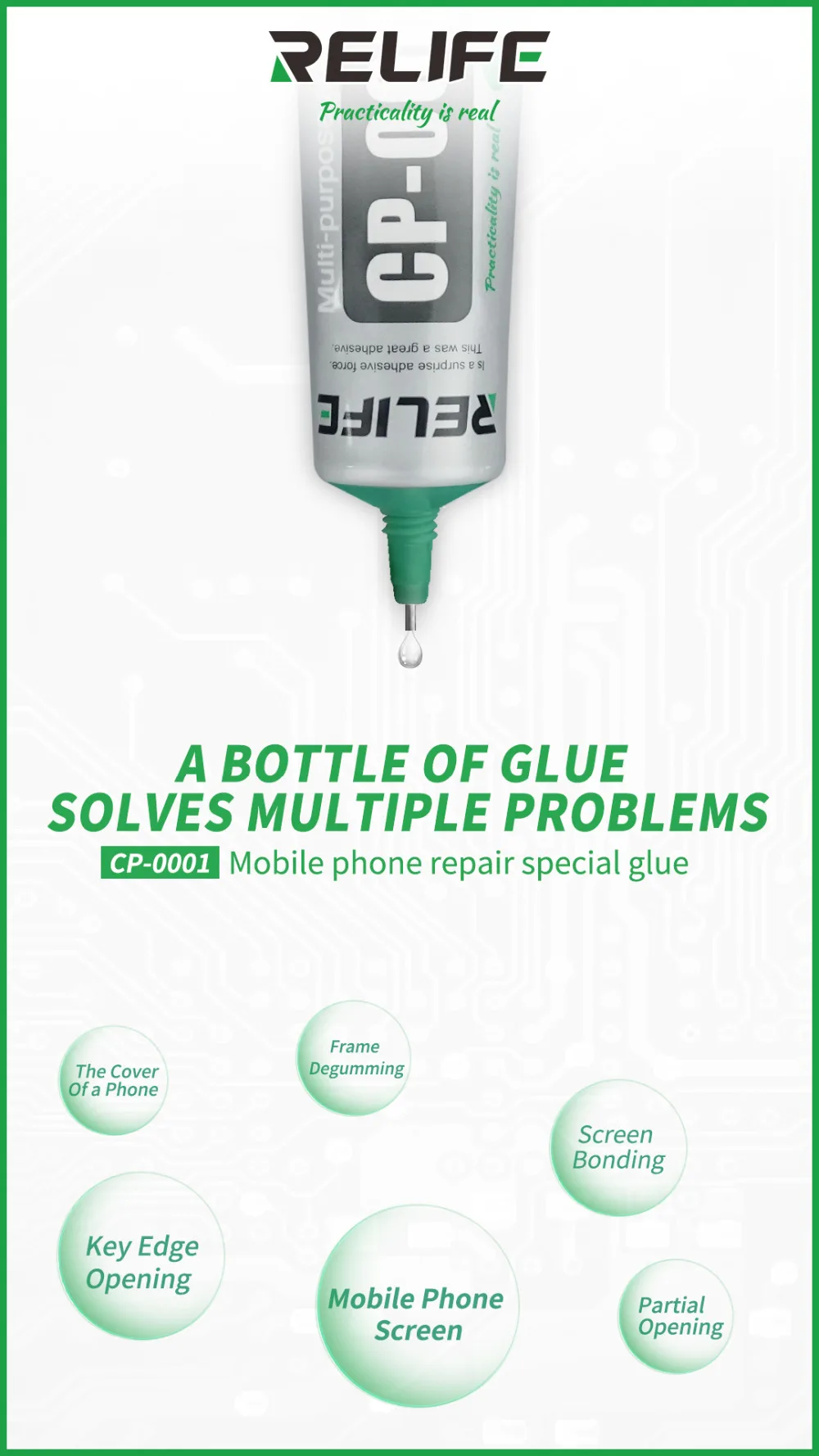 glue adhesive ongle