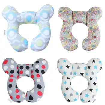 

Infant Nursing U-Shaped Head Fixed Pillow Baby Stroller Padding Cotton Kids Safety Seat Baby Head Protection Mat