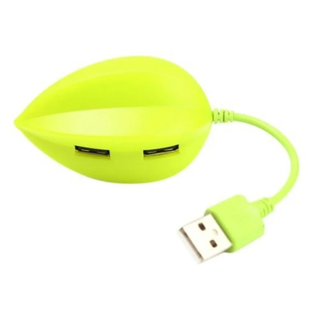 USB SwitcherBeautiful Клубника Звезда Форма Дизайн USB 2,0 4-Порты и разъёмы Творческий концентратор 480 Мбит/с Adaptet планшетный ПК телефон USB Hubs-L909