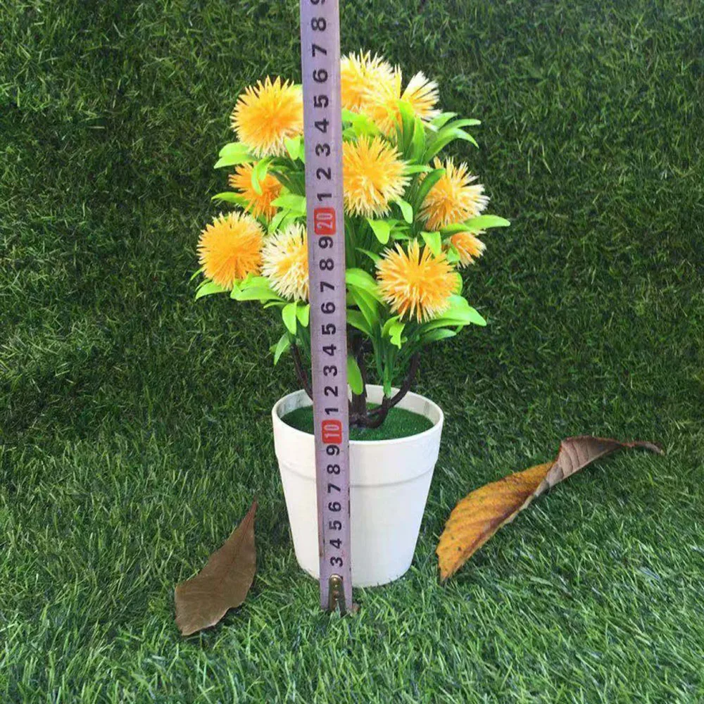 Artificial Potted Waxberry Plant Fake Flower Bonsai Pot Home Garden Decor simulation flowers accessories