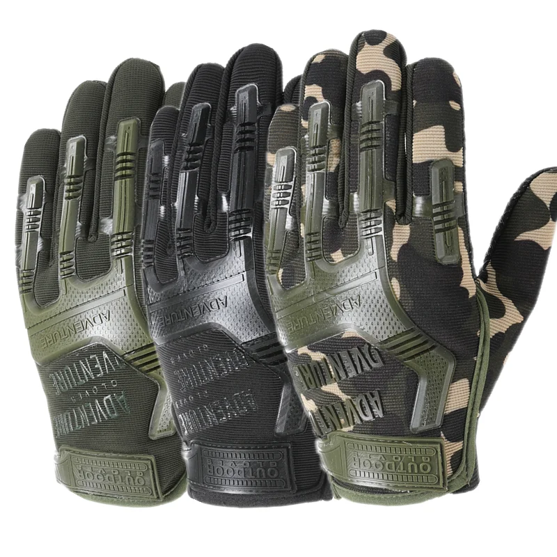 

Combat Anti-slip Tactical Gloves Full Finger Hunting Luva Tatical Army Airsoft Paintball Guantes Handschoenen Military Gloves