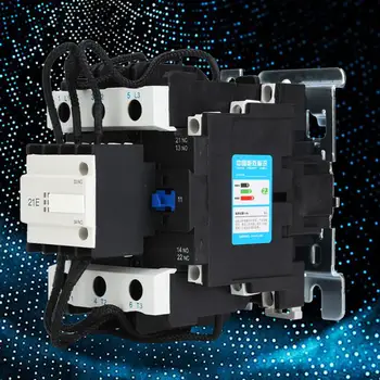 

Switchover Contactor CJ19-80/21 Capacitor Contactor AC380V 80A 3 NO 1NC 3P Contact Switch Over Contactor