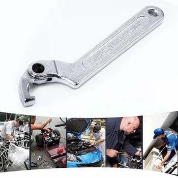 

C shape Wrench Spanner Tool For rotary nuts/bolts Adjustable Motorcycle