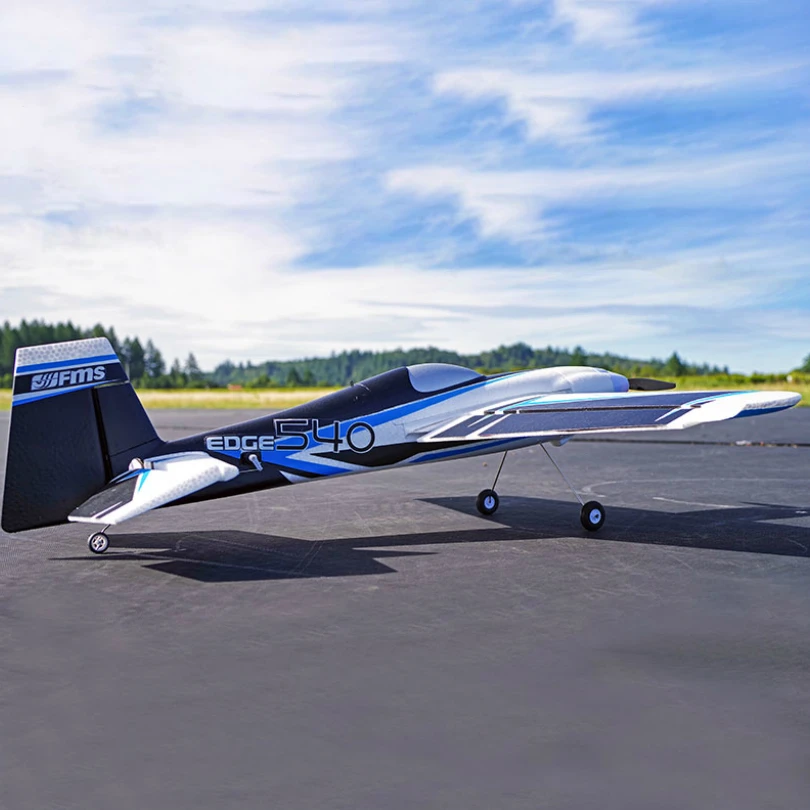 Радиоуправляемый самолет FMS Plane 750 мм Edge 540 Park Flyer 3D Акробатический Спорт Крытый с рефлекторным гироскопом авто Баланс PNP модель самолет для хобби