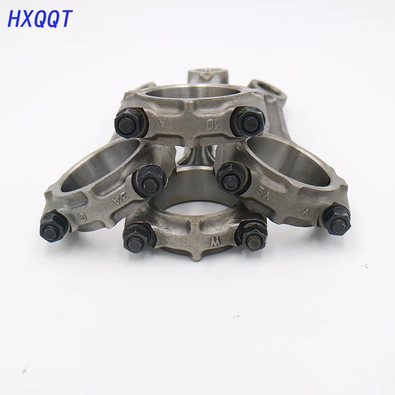 Шатун 4 шт. подходит для G4EE G4GA G4ED 1993-2010 для hyundai для Kia 1.5L 1.6L OEM 2351026040