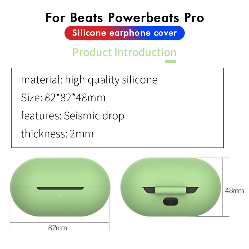 Роскошные наушники чехол для Apple Beats Powerbeats Pro Bluetooth беспроводные наушники защитный чехол Коробка для Beats Powerbeats Pro