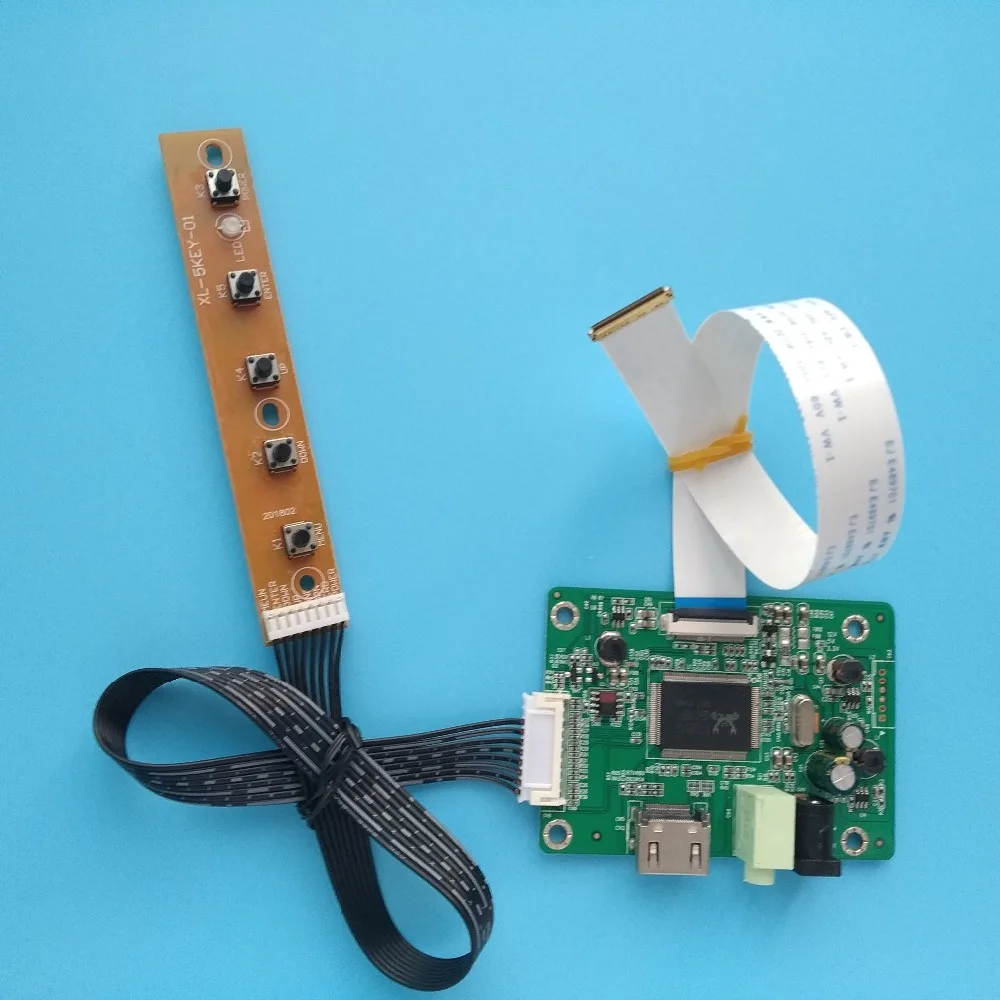 Для B156XTN03.1 панель ЖК-дисплей светодиодный HDMI EDP мини плата контроллера 1366X768 комплект драйвера экран кабель монитор 15,6"