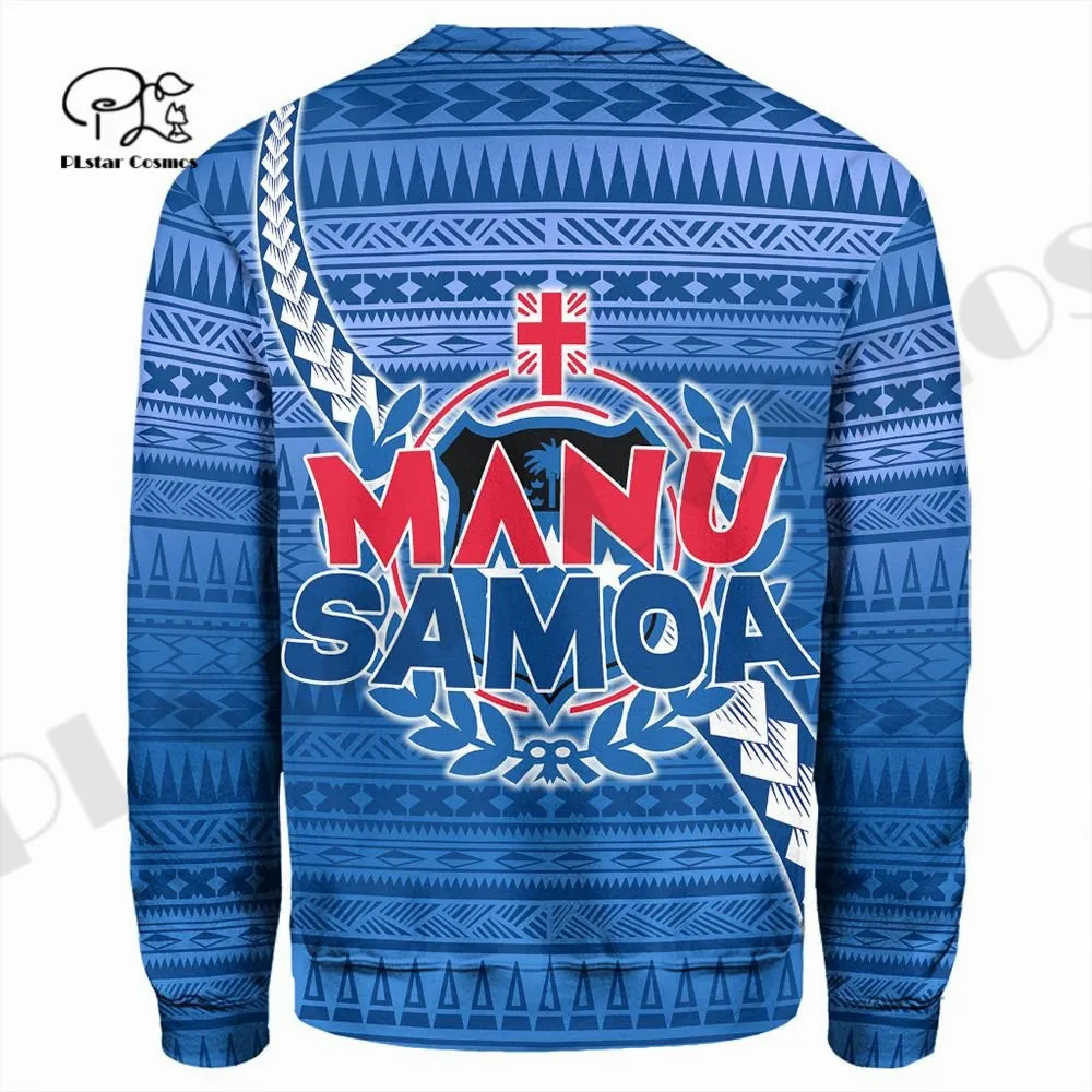 PLstarCosmos 3Dprint Newest Tattoo Samoa Rugby Polynesian Art Harajuku Streetwear Causal Unique Unisex Hoodies/Sweatshirt/Zip -6