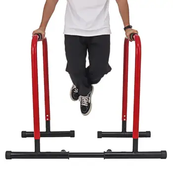 

Adjustable Pull Up Bar Stand Chin-up Upper Body Exerciser Muscle Strength Training Parallel Horizontal Bars Fitness Equipment