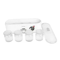 Electric Yogurt Maker With 4 Glass Cups Automatic Leben Yoghurt Rice Wine Machine Buttermilk Sour Cream Natto Fermenter 220V 2