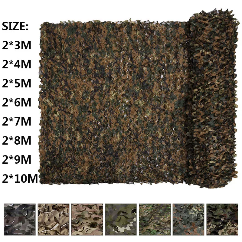 Reti Mimetiche Per Tende Da Esterno A Strato Singolo Per La Caccia Camo Netting Army Military Outdoor Shooting Blind Occultment Mesh