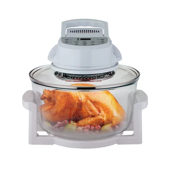 

Glass Air Fryer Smart Home 12L Large Capacity Lightwave Electric Oven Baking French Fries Electric Fryer