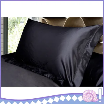 

2pcs/set Silk Satin Pillow Cover Case Pillowcase Home MultiColor ice silk simulation of pure silk single pillowcases
