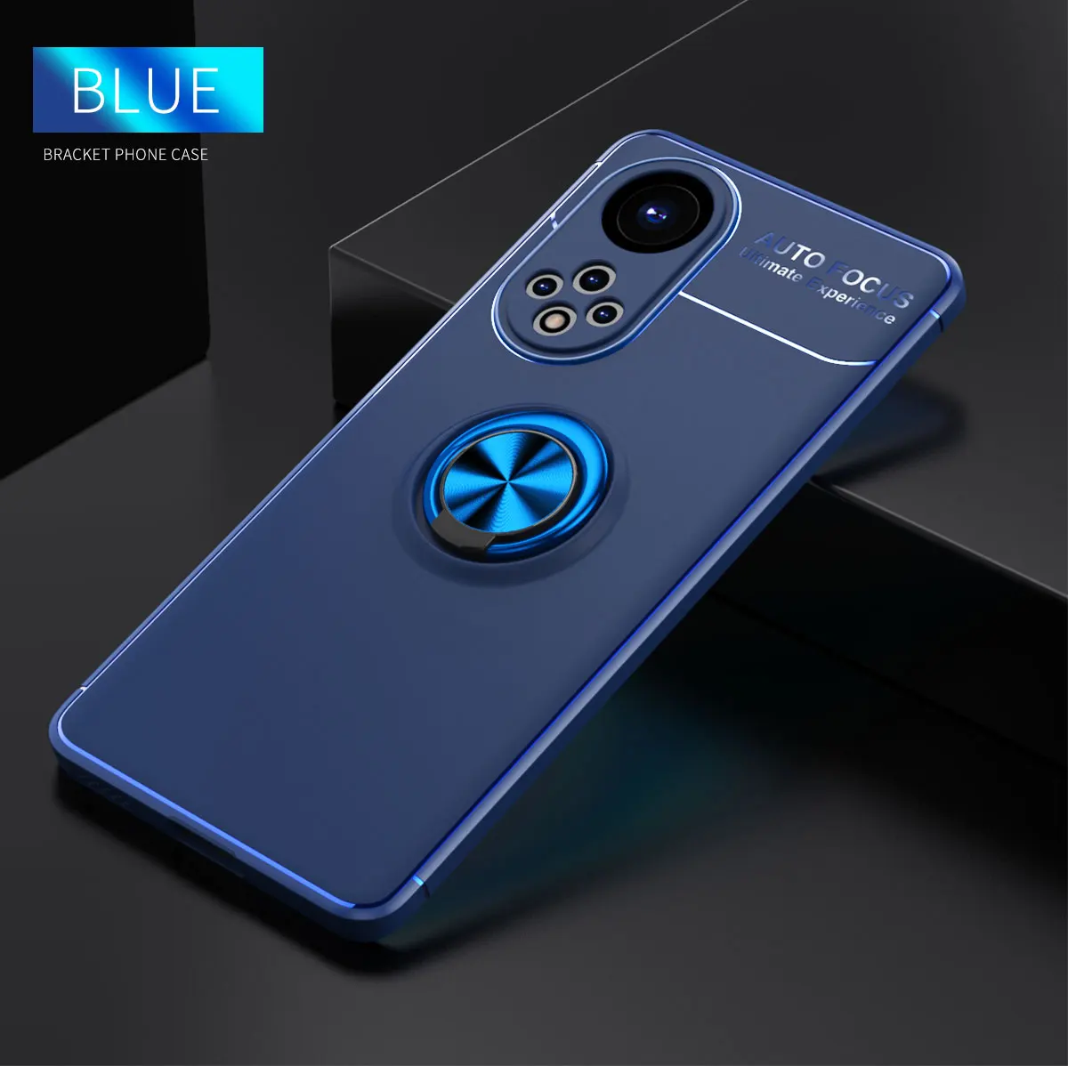 Shockproof Phone Case For Honor 50 Pro SE Paly5t Luxury Car Magnetic Ring Stand Back Cover For Huawei P50 P40 Pro Nova 8 Funda