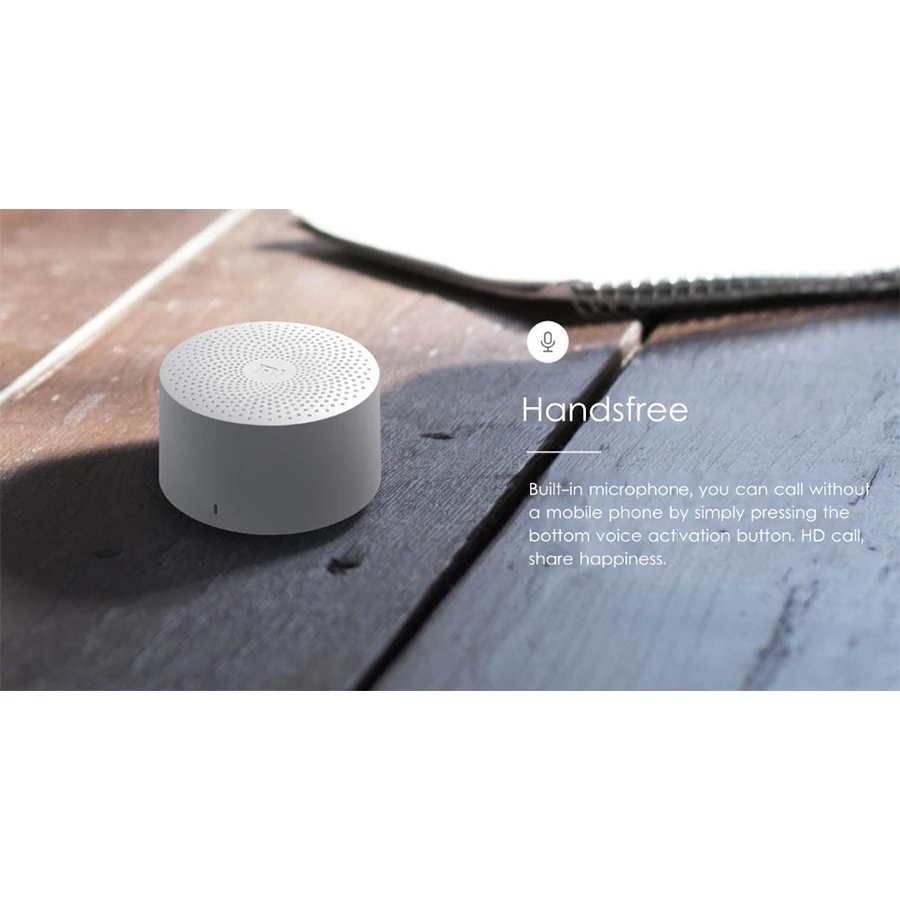 Xiaomi XiaoAi портативный мини беспроводной Bluetooth динамик сабвуфер умный Голосовое