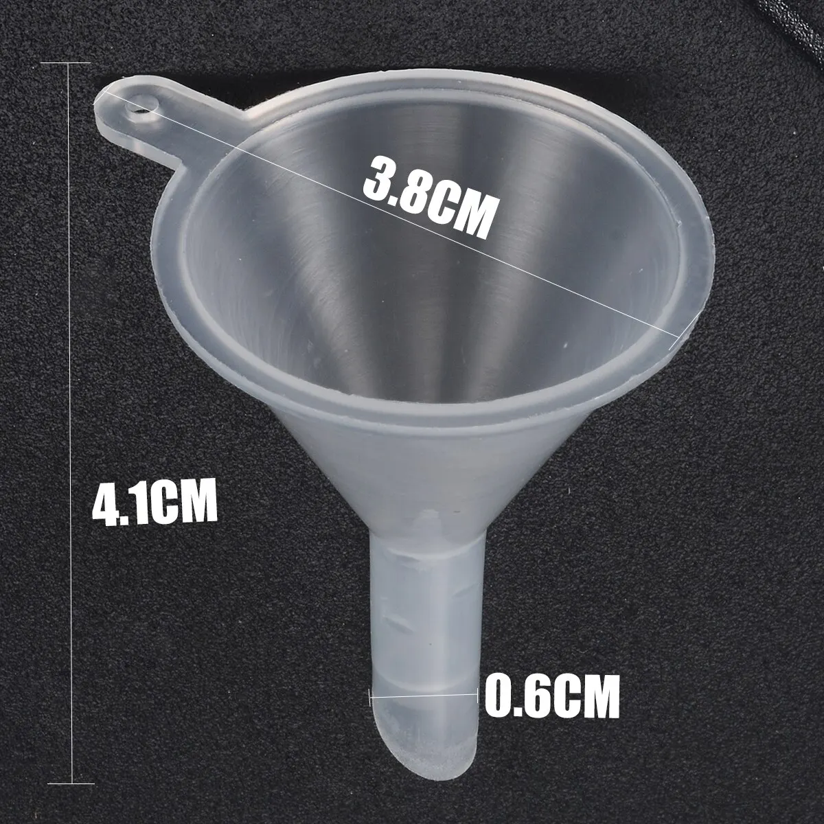 Kitchen Mini Liquid Oil Separate Funnels DIY Perfume Diffuser Liquid Transfer Filling Narrow Tip Funnels Gadgets Plastic 5pcs