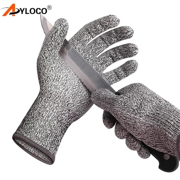 

Anti-cut Tactical gloves Safety Cut Proof Stab Resistant Stainless Steel Wire Metal Mesh Butcher Cut-Resistant Safety Gloves