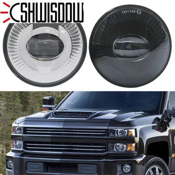 

Waterproof 6000K Round Led Fog Light fog Passing Lights for Chevy Tahoe Avalanche Suburban Yukon Sierra Cars front fog Lamp