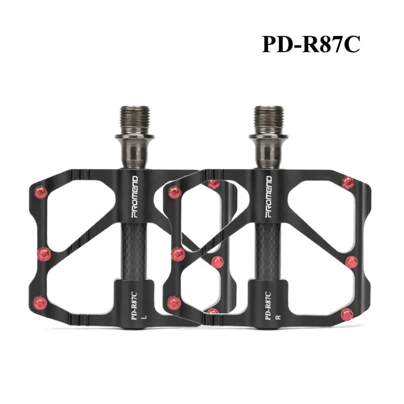 2 шт. MTB педали быстроразъемные педали для дорожного велосипеда противоскользящие сверхлегкие педали для горного велосипеда подшипники из углеродного волокна