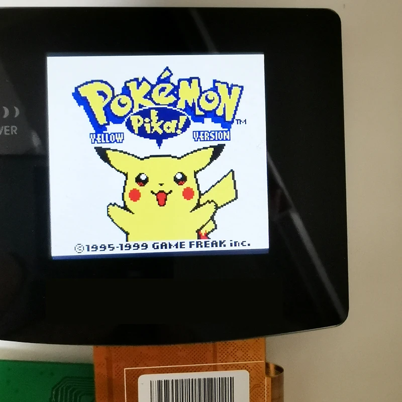 ゲームボーイカラーハイライト画面液晶修正キット gbc 調整可能