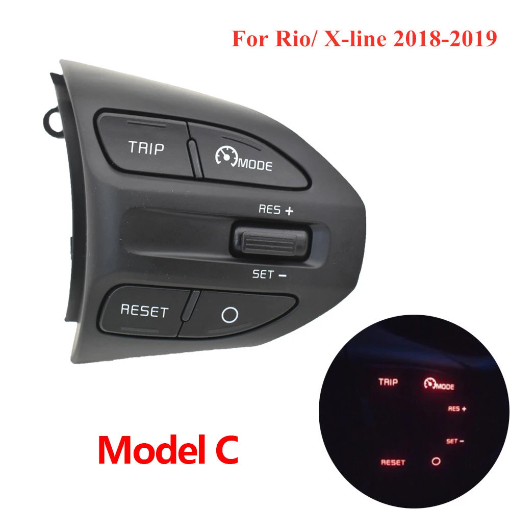 Кнопка рулевого колеса круиз контроля для KIA K2 RIO 2016 2017 2018|Переключатели и рычаги