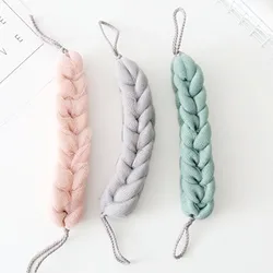 Skin Scrubber Long Sponge Body Scrub Strap Shower Washcloth Bast Wisp Flower Mesh Push Up Bubble Massage Brush Bath Accessories