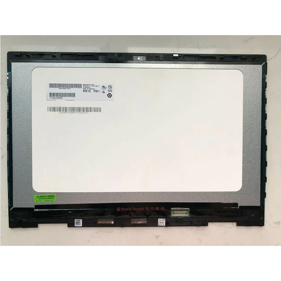 Для hp X360 15-CN 15-CN0004NA L20114-001 15," Подсветка" FHD "сенсорный дигитайзер дисплей Матрица ЖК-сборка с рамкой