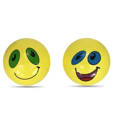 9-дюймовый желтый выражение толстые экологически чистый ПВХ надувные выражение мяч дети большой Размеры мультфильм Пай на осень и зиму, Manuf