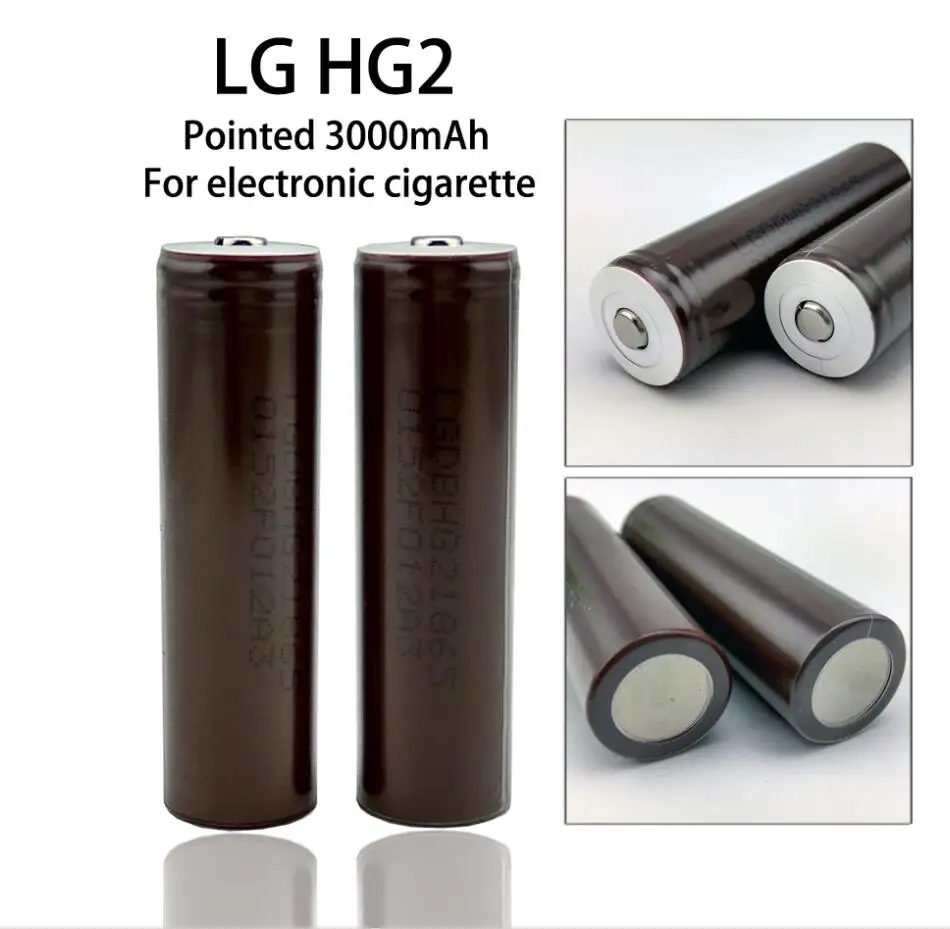 

6 шт./лот MasterFire Protected HG2 18650 3000 мАч аккумулятор 18650HG2 3,7 в разряд 20 А отдельные Силовые батареи с PCB