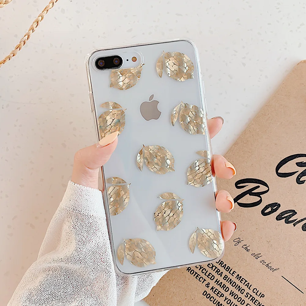 Чехол для мобильного телефона Золотой лист мягкий чехол для iphone 6/6 S/7/8/X/XR/11/11pro/11 promax