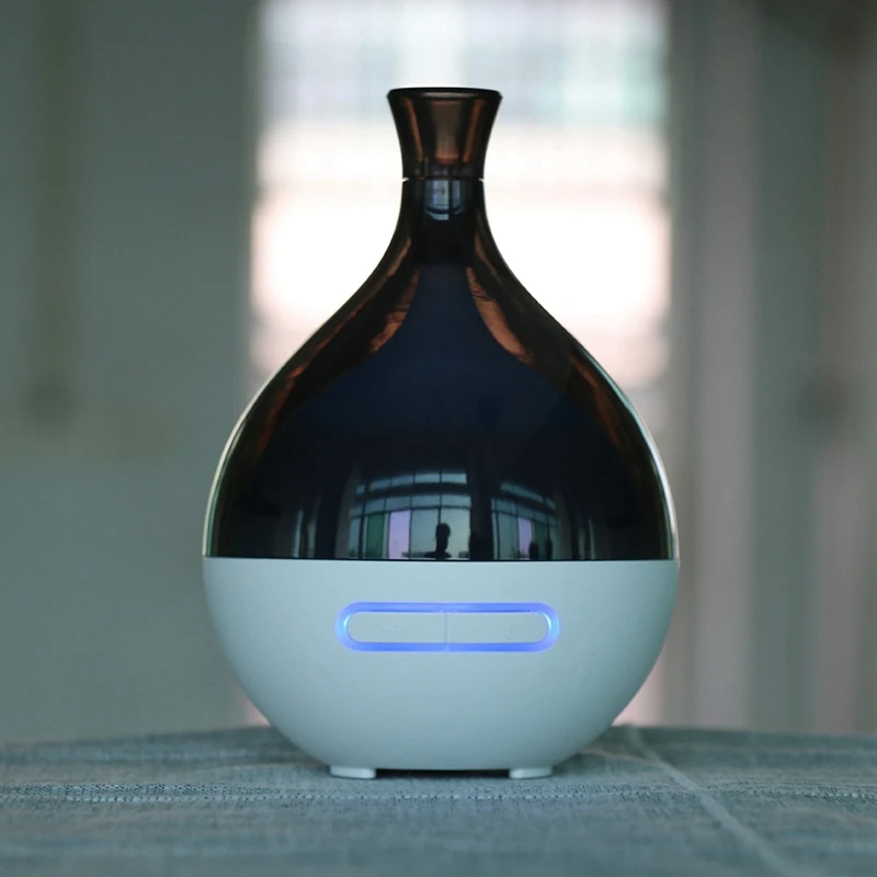 Usb Humidifier Ultrasonic Aromatherapy Essential Oil Diffuser Led Light Atomization Vase for Home Office