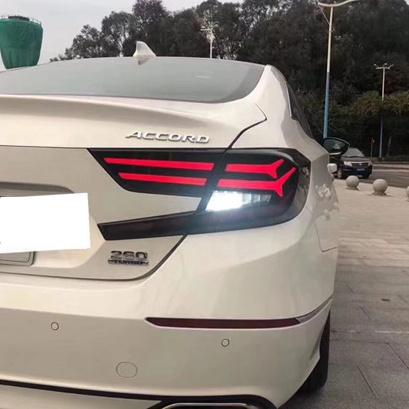 Автомобильный Стайлинг- для Honda accord светодиодный задний фонарь для автомобиля Стайлинг багажника лампа для парковки