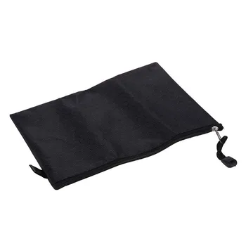 

Black Nylon Sexangle Printed A4 Paper Document Files Organizer Bag