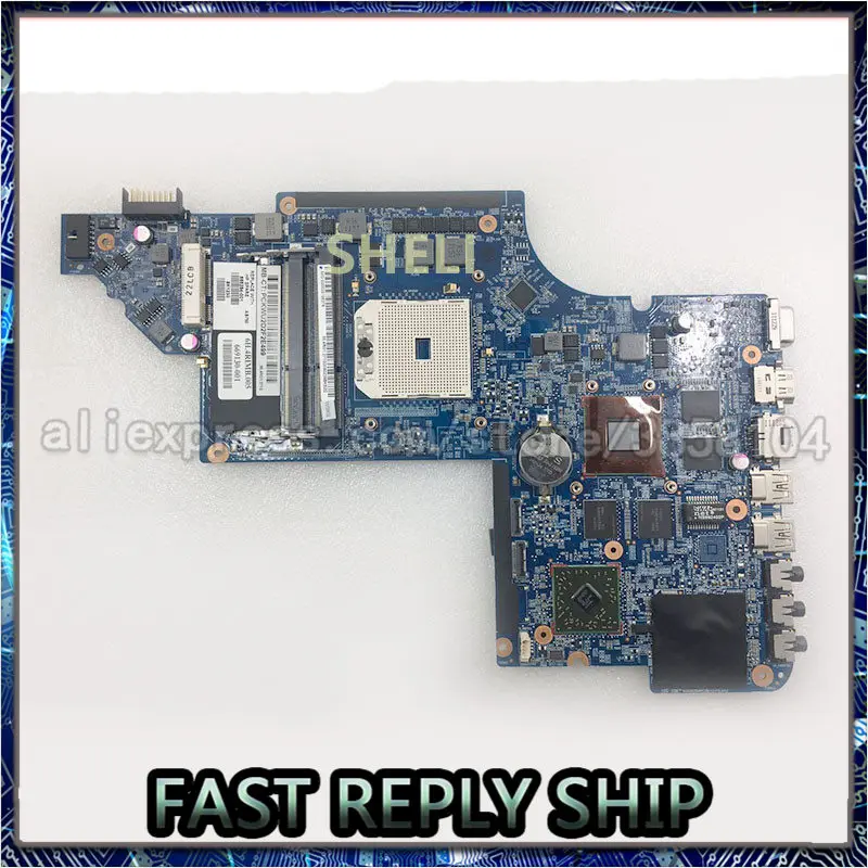 Шели для HP 665284 001 бесплатная доставка материнская плата ноутбука DV6 на 100%