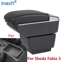 Accoudoir de voiture pour Skoda Fabia 3, boîte de rangement de pièces de rénovation, accessoires de voiture 2015 – 2020