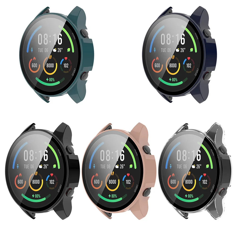 All-in-One Protective Case for Smartwatch - Full Coverage Screen Protector & Bumper Shell