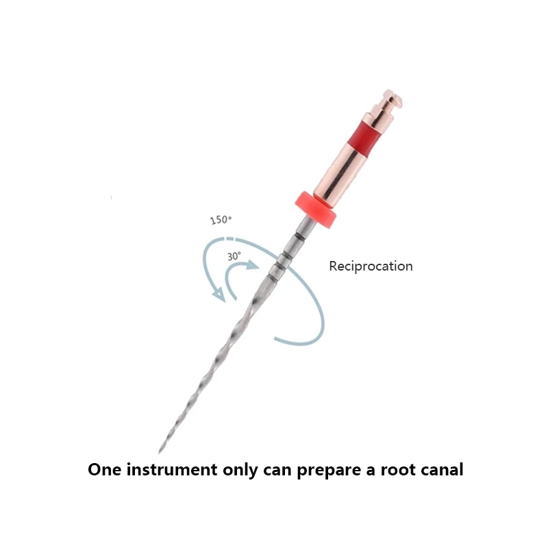 Стоматологические NITI файлы Reciproc R50 только один роторные файлы R25-50 31 мм возвратно-поступательные файлы красный возвратно-поступательный стоматологические эндодонтические файлы
